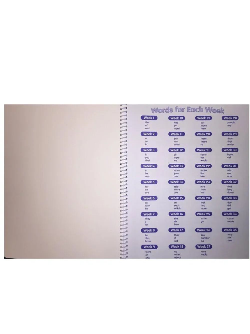 Lakeshore Sight Word Daily Activity Journal 100 Sight words K-1 NEW